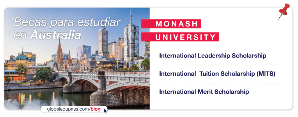 becas en Monash University para estudiar en Australia