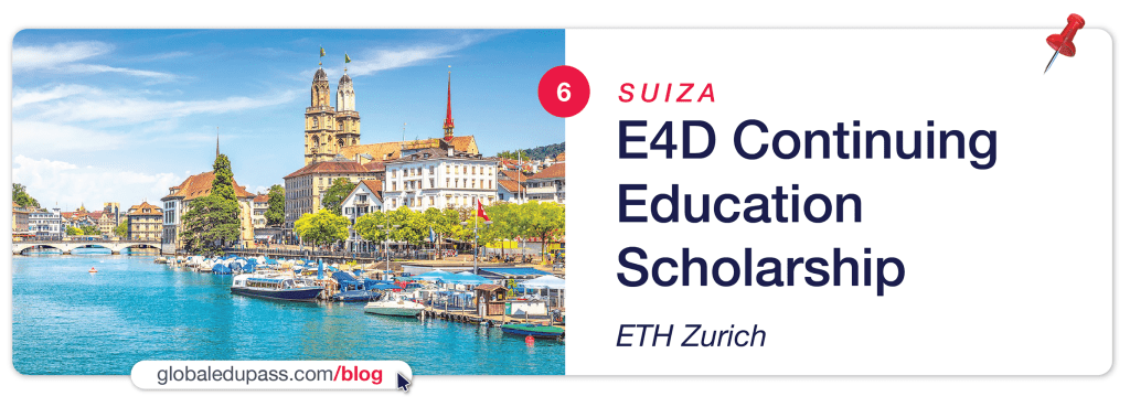 ETH Zurich ofrece becas para estudios en Europa