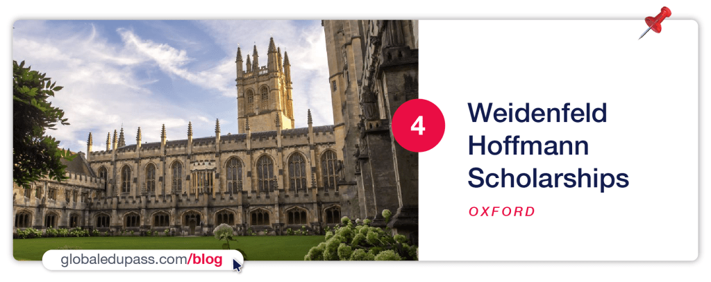 Becas internacionales en Reino Unido para estudiar en Oxford